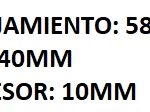 RETEN SALIDA DE CAJA PEUGEOT 403/404/504