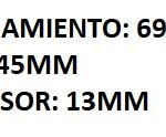 RETEN DE RUEDA TRASERA CHEVROLET C-10