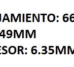 RETEN RUEDA DELANTERA FORD F-100 (66/78)/ F-250 (68/76)