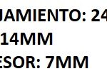 RETEN LEVA INTERIOR PALANCA DE CAMBIO FIAT 600