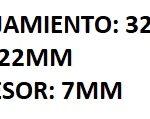 RETEN CAJA DE DIRECCION SIN FIN RASTROJERO (72/76)