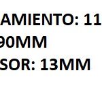 RETEN RUEDA TRASERA EXTERNO MERCEDES BENZ 608/ 708