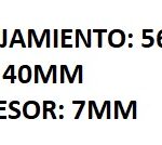 RETEN RUEDA TRASERA SELLO RODAMENTARIO  DODGE 1500
