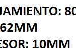 RETEN RUEDA DELANTERA  MERCEDES BENZ 608/ 708/ 709