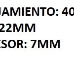 RETEN DIRECTA CON HELICE FIAT 147/ DUNA/ UNO/ REGATTA