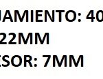 RETEN DIRECTA CON HELICE FIAT 147/ DUNA/ UNO/ REGATTA