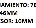 RETEN DE PIÑON DOBLE LABIO CON HELICE FIAT 125