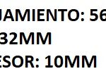 RETEN SALIDA DE CAJA FIAT 1500/1600/125/FAMILIAR/MULTICARGA