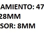 RETEN DIRECTA CON HELICE FIAT 1500/ 1600/ 125/ FAMILIAR/ MUL