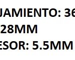 RETEN CAJA DE DIRECCION EJE PITMAN CHEVROLET 400 SUPER/ CHEV