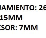 RETEN DE SELECTORA RENAULT 6-12