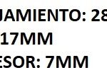 RETEN DE DIRECTA FINA RENAULT 6/12 (75/...)