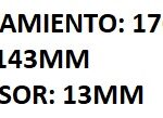 RETEN RUEDA DELANTERA FIAT 619/ 643/ 697