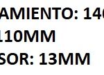 RETEN RUEDA TRASERA  MERCEDES BENZ 1112/ 1114
