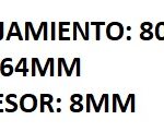 RETEN DE BANCADA ROSCADO FIAT 133