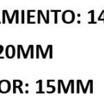 RETEN RUEDA TRASERA DOBLE LABIO MERCEDES BENZ 1517