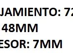RETEN RUEDA TRASERA VOLKSWAGEN KOMBI NACIONAL