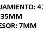 RETEN ARBOL DE LEVA RENAULT 18 2000/ TRAFIC 2.1