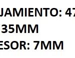 RETEN ARBOL DE LEVA RENAULT 18 2000/ TRAFIC 2.1