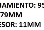 RETEN DE BANCADA FORD SIERRA 1.6