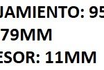 RETEN DE BANCADA FORD SIERRA 1.6