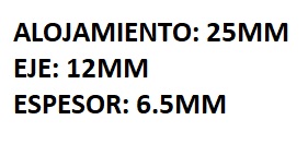 RETEN DE SELECTORA FORD SIERRA