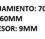 RETEN DE RUEDA TRASERA  RENAULT TRAFIC
