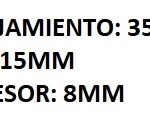 RETEN CAJA DIRECCION HIDRAULICA RENAULT 18
