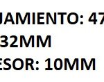 RETEN ARBOL SECUNDARIO  VW SENDA DIESEL