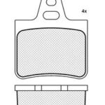 Pastillas de Freno (0036)(54MM) CITROEN BX (TODOS) / GSX 2400