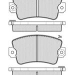 Pastillas de Freno (0195) (108MM) RENAULT 20-TRAFIC (IMPORTADA) 79/
