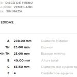 (14011)(278MM) FORD ECOSPORT TODOS 2012/... DV