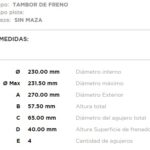 (230MM) VW SAVEIRO 1.6 8V