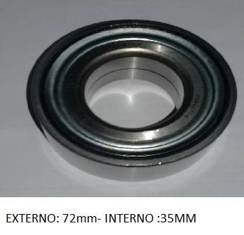 RULEMANES DE RUEDA FIAT QUBO CON SENSOR ABS