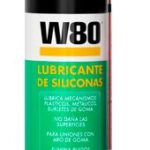 W80 LUBRICANTES DE SILICONA 220ML AEROSOL, LIMPIA CORREAS