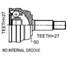 HOMOCINETICA NISSAN PICK-UP/ TERRANO/ PATHFINDER