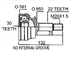 (INT-30/EXT-22)  FORD GALAXI C/ABS