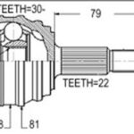 (=CVJ-1919) (INT-30/EXT-22) VOLKSWAGEN CADDY