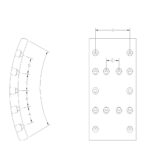 BLOQUES PARA FRENO DODGE D-1000 / EL DETALLE OA104