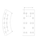 (NO SE HACE MAS)BLOQUES PARA FRENO EL DETALLE OA104