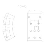 BLOQUES PARA FRENO FORD CARGO  1119/32- 1119-42/ VW DELIVERY