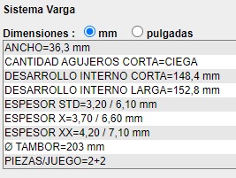 CINTAS LIVIANAS FORD ESCORT-VERONA-ORION 1.6-MONDEO