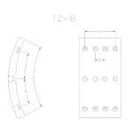 BLOQUES PARA FRENO SCANIA F-112, 113 / K-112, 113 / L-112,