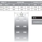 BLOQUES PARA FRENO VOLVO VM-17, 210, 260