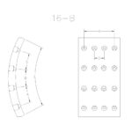 (CA/33 XXX) BLOQUES PARA FRENO RANDON CARRETA / GOLIVE CARRE