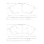 Pastillas de Freno (1248) (187MM) FORD RANGER (23/...)