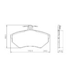 (0356) (118MM) VW GOLF-PASSAT-VARIANT/ AUDI 81-90-QUATRO