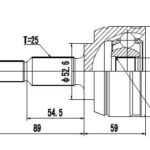 (NJH42-6521)(INT-33/EXT-25) RENAULT DUSTER MEGANE II