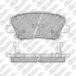 Pastillas de Freno (1257) (132MM) HYUNDAI CRETA- NEXO-SANTA FE/  KIA SE