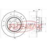 (295.8MM) BMW SERIE 1 120I 118I 118L 2.0 1.6 TRASERO SOLIDO